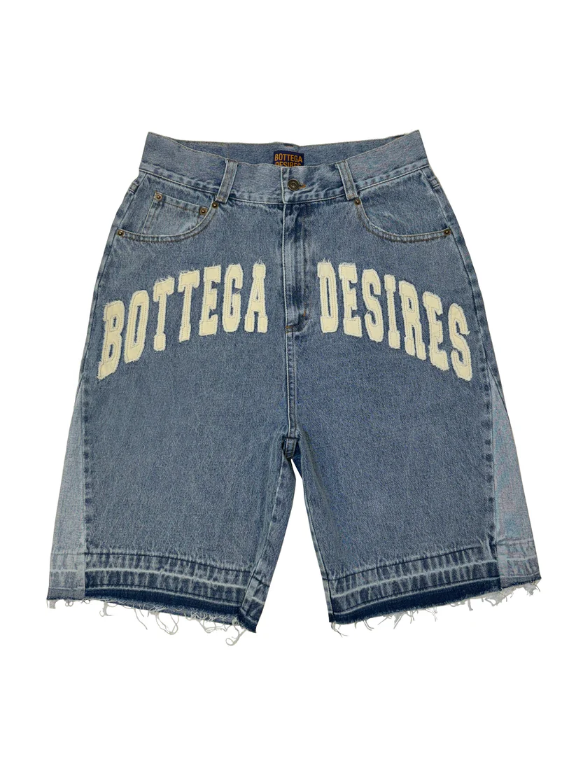 BOTTEGA DESIRES DENIM (BLUE) SHORTS BOTTEGA DESIRES DENIM (BLUE) SHORTS